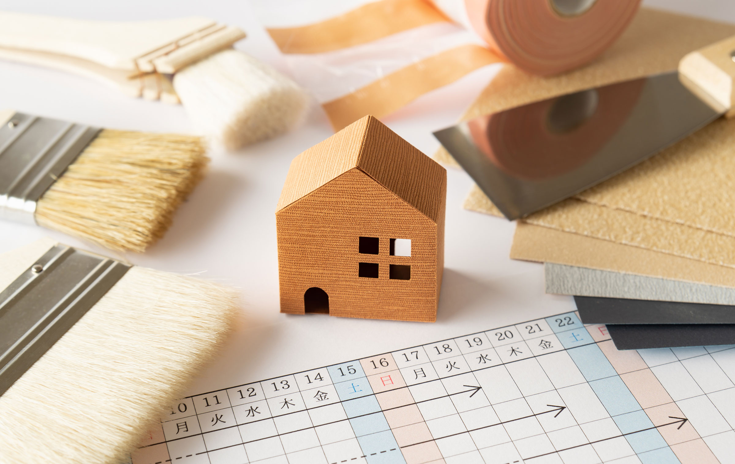 外壁塗装の全工程と日数を解説｜30坪住宅の適正工期と手抜きを防ぐ確認ポイントを紹介